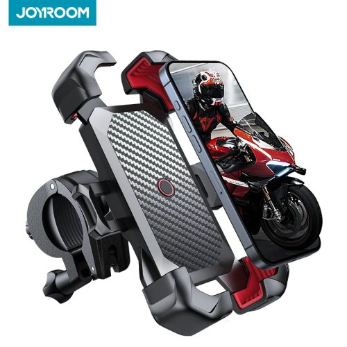 Joyroom Bike Phone Holder 360° View Universal Bicycle Phone Mount for 4.7-7 inch Phones, Shockproof GPS Clip Bracket