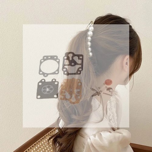 Horquillas y Pinzas para el Pelo con Perlas, Banana Clips para Mujer y Niña - Pasadores de Pelo