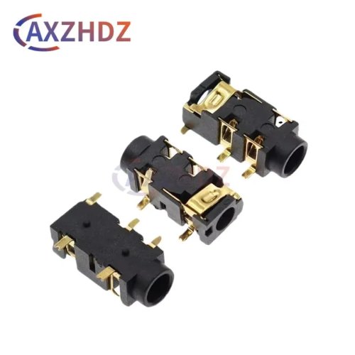 10 قطع PJ-327A 3.5 ملم SMD مقبس سماعة رأس أنثى صوت 5Pin SMT لمشغل MP3/MP4