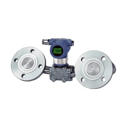 Dubbele flens vloeistofniveau-transmitter, hydrostatische waterniveaumeter, diafragma 316L tantaal, vloeistofdruksensor