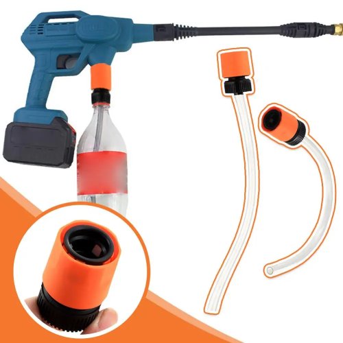 1 PC Adattatore per Tubo Acqua a Innesto Rapido in Plastica, per Lavatrice e Auto