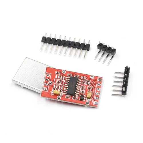 HX711 Dual-Channel 24-Bit A/D Weighing Sensor Module with Metal Shield