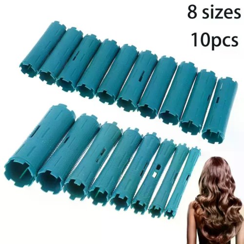 Cold Wave Perm Rods, Plastic Hair Curling Rollers, No Heat Curlers for Women