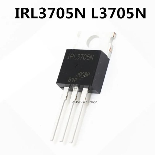 5 шт. IRL3705N L3705N TO-220 N-канальний MOSFET 55В 89А в наявності