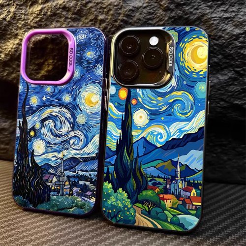 Casing Van Gogh Starry Night untuk Xiaomi 15T 14T 13T 12 12T 11X Pro 14 13 12S 11 Ultra 12X 10S 11 10 Lite 5G NE