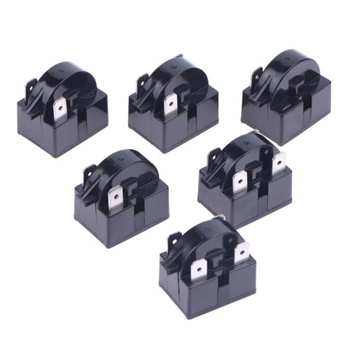 Relé de arranque PTC para frigorífico, protector de sobrecarga del compresor 1/2/3/4 pines
