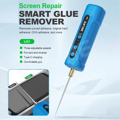 RELIFE LG1 Intelligent OCA Glue Remover Screen Degumming Machine for Mobile Phone Repair Tool Kit