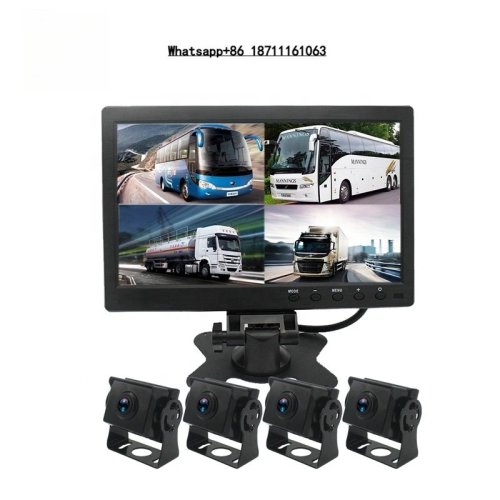 System CCTV bezpieczeństwa pojazdu kamera cofania ciężarówka 24V 360° widok z tyłu AHD LCD 7/10 cala