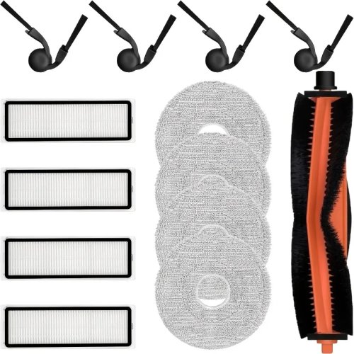 Enhanced 13-Piece Accessory Kit for Xiaomi RoboVac H50 Pro OV42GL