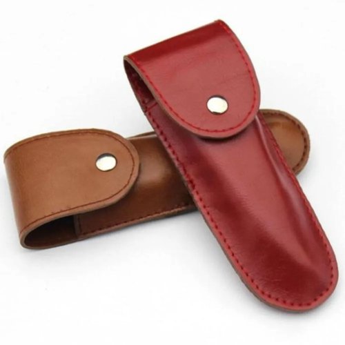 Abridor de Garrafas Portátil de Couro PU com Estojo - Bolsa para Ferramenta de Vinho Exterior