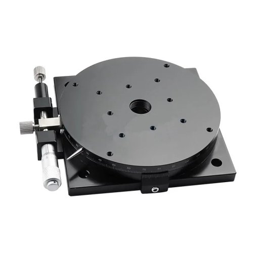 Manual R-Axis Rotation Stage with Precision Indexing Disc