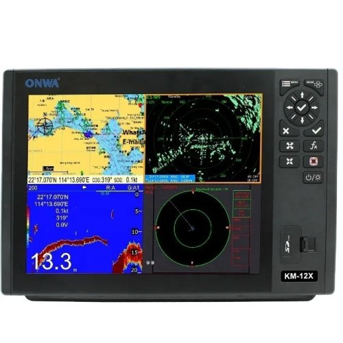 KM-8 KM-12 Plotter GPS Marino 8/12 Pulgadas Navegador Pantalla Multifunción