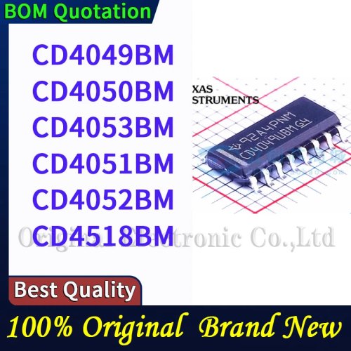 CD4049BM CD4050BM CD4053BM CD4051BM CD4052BM CD4518BM Układy scalone (obudowa PC)