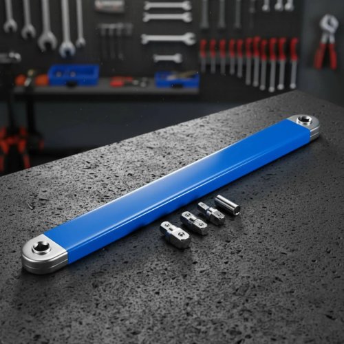 Multifunction Ratchet Extension Wrench – Labor-Saving Double-Head Hand Tool for Tight Spaces
