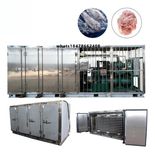 Customized Horizontal Contact Plate Freezer with Bitzer Refrigeration System for Fish and Shrimp