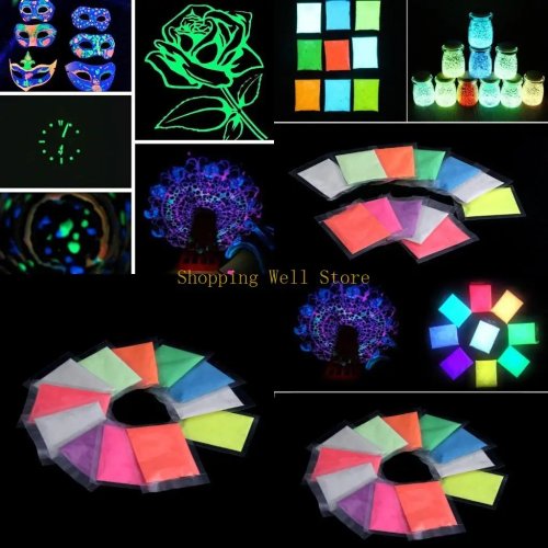 KX4B ผงสีฟลูออเรสเซนต์เรืองแสงในที่มืด
