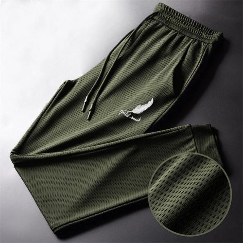 Men's Quick-Dry Running Pants Lightweight Breathable Ankle Joggers for Gym, Hiking, Outdoors
