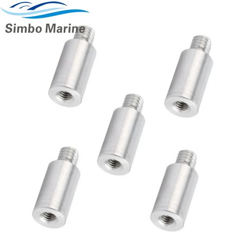 5 Pcs Anoda Seng Batang Pensil 3838499 untuk Mesin Kapal Volvo Penta 800476 804107 838929 858501 18-6001