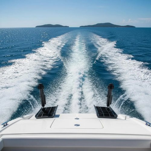 Verstellbare, einziehbare elektrische Wakeplate, Trimmtab für Boote