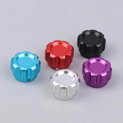 Metalowa Gałka do Kierownicy Symulatora Wyścigów 20mm z Otworami 6.0mm - Przycisk Przełącznika