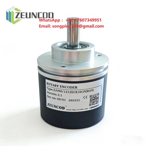Encodeur Rotatif Magnétique Absolu Multitour CANbus 60mm Résolution 12-18 Bits Signal Synchrone SSU IP65/IP68 Industriel