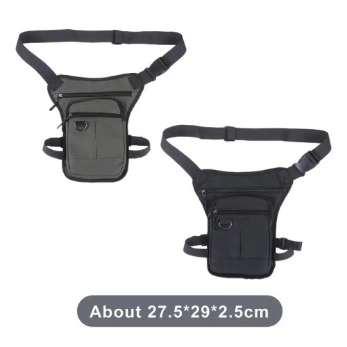 Oxford Fabric Tactical Waist Pack – Multifunctional Adjustable Crossbody Travel Bag, Wear-Resistant for Outdoor Hiking & Work
