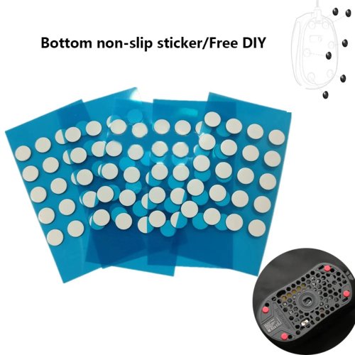 Ultraglide 소형 원형 PTFE 마우스 스케이트 – DIY 글라이드 피트, ICE Control Speed, 내마모성, e스포츠 범용