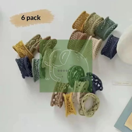 6 pièces d'ajusteurs de manches réutilisables en élastique pour chemises, blazers, costumes et Hanfu – antidérapants pour poignets