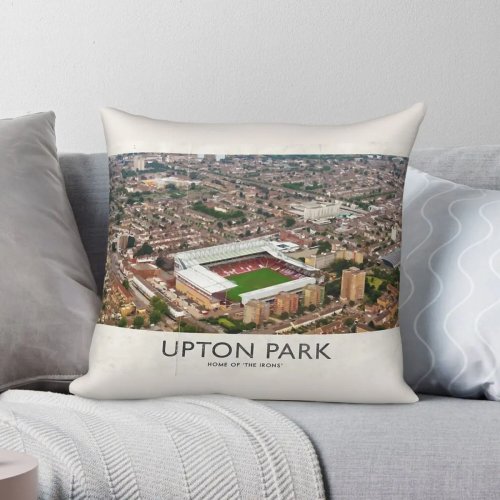 Boleyn Ground Upton Park Square Cushion Cover Polyester Linen Velvet Pattern Zip Home Decor Pillowcase