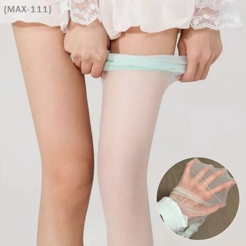 Collant Verde Menta da Donna - Calze velate estive con protezione solare ed effetto illuminante, levigano le gambe