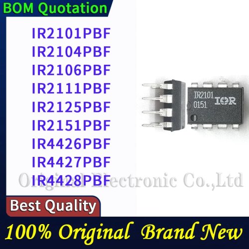 MOSFET Driver ICs: IR2101PBF, IR2104PBF, IR2106PBF, IR2111PBF, IR2125PBF, IR2151PBF, IR4426PBF, IR4427PBF, IR4428PBF