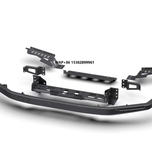 LC200 Heavy-Duty Stamped Front and Rear Bumper, Carbon Steel, Off-Road