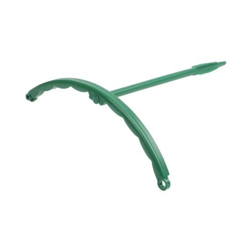 Small Potted Plant Support System - Stackable Semi-Circular Plastic Rings with Short & Long Rods for Easy Installation