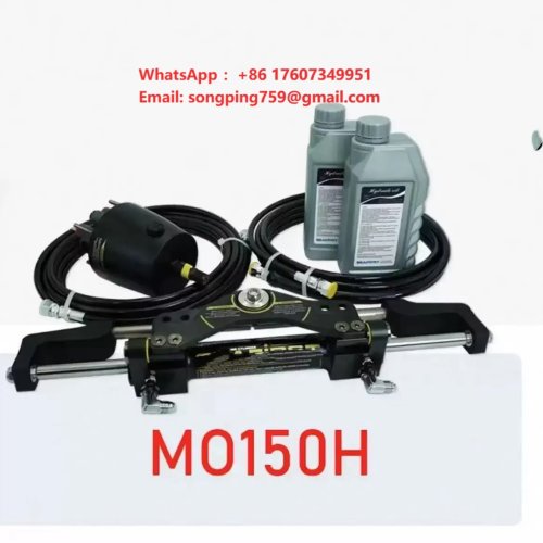 Kit de dirección hidráulica para motor fuera de borda 50-700 HP - Timón marino M0150H para lancha rápida