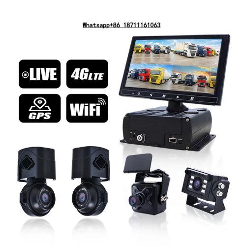 4G LTE real-time voertuigtracking & vlootbeheer MDVR-systeem voor vrachtwagens en bussen