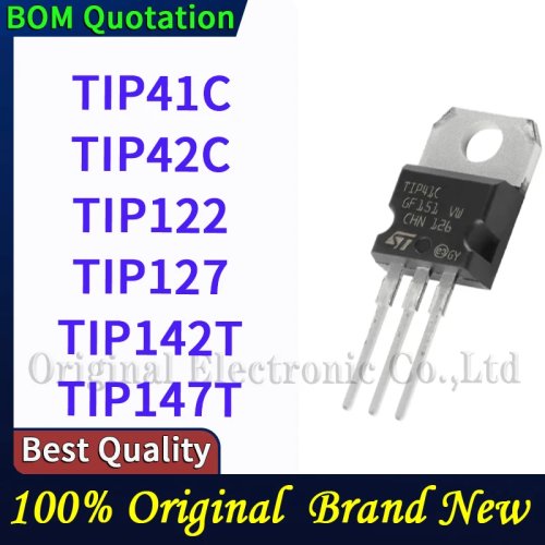 Transistor di potenza TIP41C TIP42C TIP122 TIP127 TIP142T TIP147T