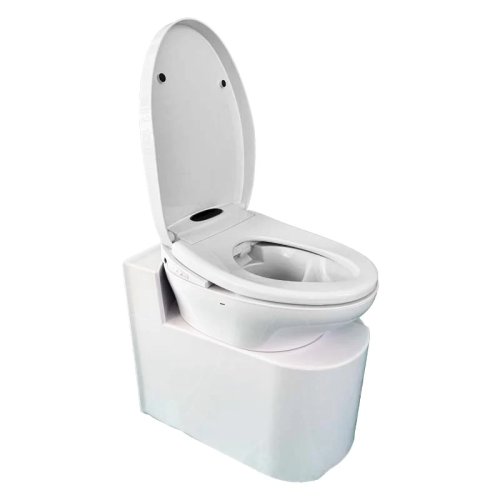 Smart Biodegradable Composting Toilet 12V RV Outdoor Portable Waterless with Ventilation for Motorhome Camper