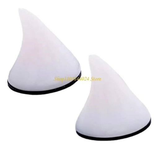 Devil Horns Resin Sticker - Halloween Cosplay Costume Accessory for Parties, Nightclubs & Creative Daily Looks