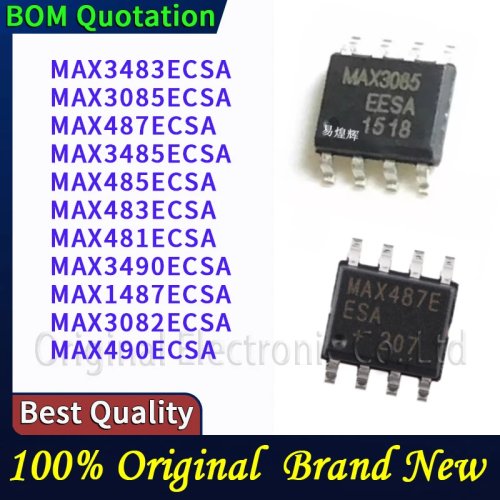 MAX3483ECSA MAX3085ECSA MAX487ECSA MAX3485ECSA MAX485ECSA MAX483ECSA MAX481ECSA MAX3490ECSA MAX1487ECSA MAX3082ECSA MAX490ECSA RS-485/RS-422 Transceiver IC