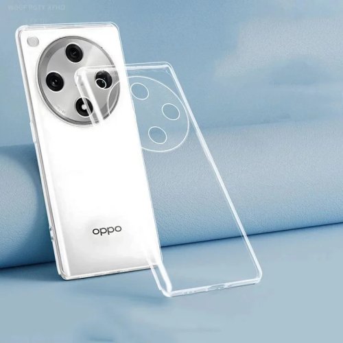 Clear Transparent Soft TPU Silicone Case for OPPO Find X8 Pro / Find X8 – Slim Phone Cover Protection