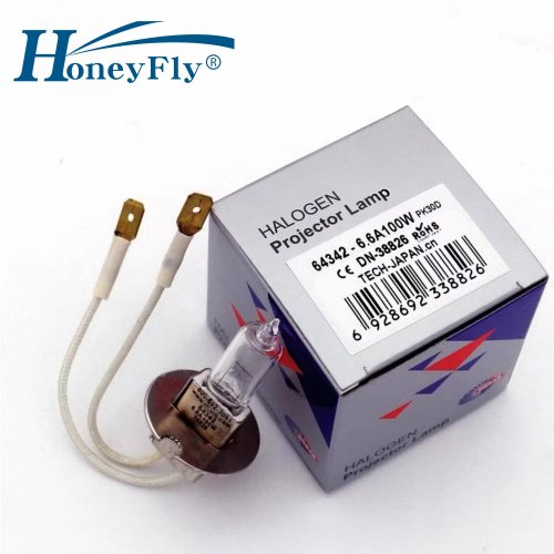 HoneyFly Airfield Halogen Lamp 100W 6.6A Clear Airport Runway Bulb