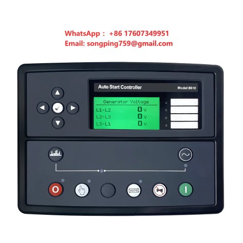 Controlador Inteligente Eletrónico Deep Sea DSE8610MKII para Gerador Diesel