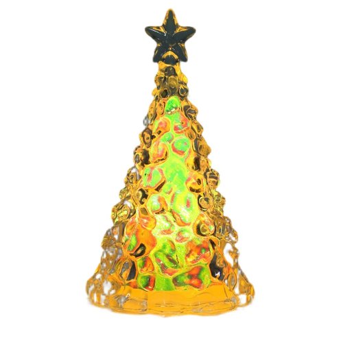 Lampu Hias Natal Meja Lentera Akrilik Ornamen Dekorasi Natal untuk Perayaan Rumah
