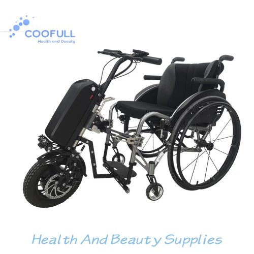 Coofull อุปกรณ์ต่อพ่วง Handcycle สำหรับรถเข็นไฟฟ้า – ชุดเพิ่มกำลังมอเตอร์สำหรับรถเข็นมือ (ขายส่ง)
