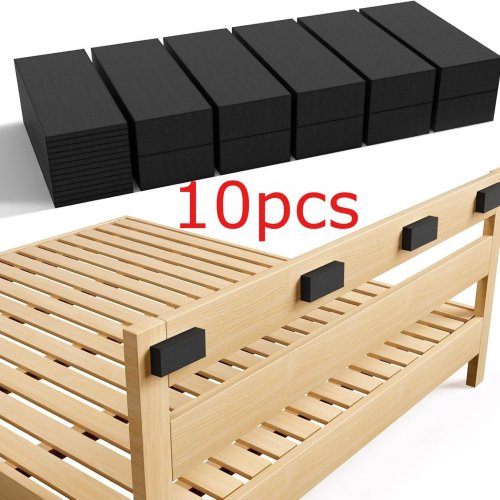 10 Pack High-Density Foam Wall Protectors - Durable Furniture Padding for Beds & Sofas, Scratch & Damage Prevention, Matte Finish