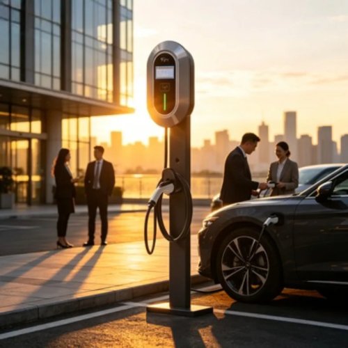INJET Commercial DC EV Charger 60kW 120kW 180kW 240kW 320kW OCPP Fast Charging Station for Electric Truck Fleet