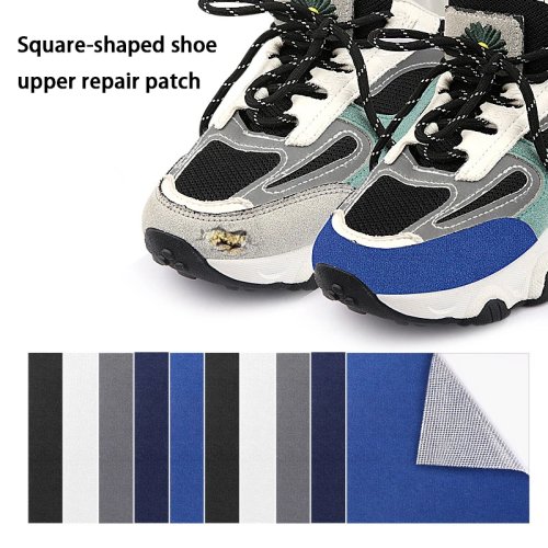 Self-Adhesive Mesh Sneaker Repair Patch for Heel, Upper & Lining - Anti-Abrasion Sticker (1/3 Pcs)