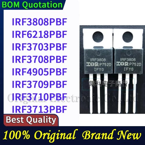 IRF3808PBF IRF6218PBF IRF3703PBF IRF3708PBF IRF4905PBF IRF3709PBF IRF3710PBF IRF3713PBF MOSFET Transistors PC Case