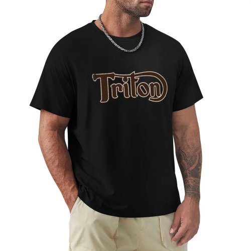T-shirt moto Triton style urbain casual manches courtes