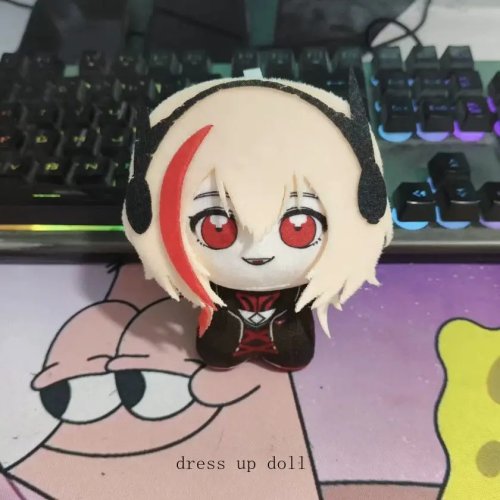 Gấu bông móc khóa Girls Frontline M4 SOPMOD II 10cm Anime Cosplay Kawaii Nunu Mascot